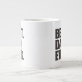 Best. Vater. Immer. Jumbo-Tasse (Vorderseite)