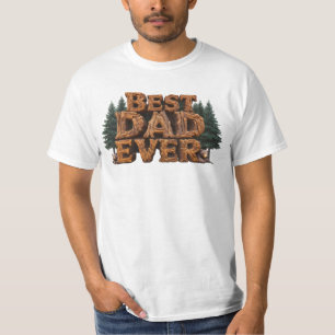 *~* BEST VATER JE Bär Vatertag Rustikale AP86 T-Shirt