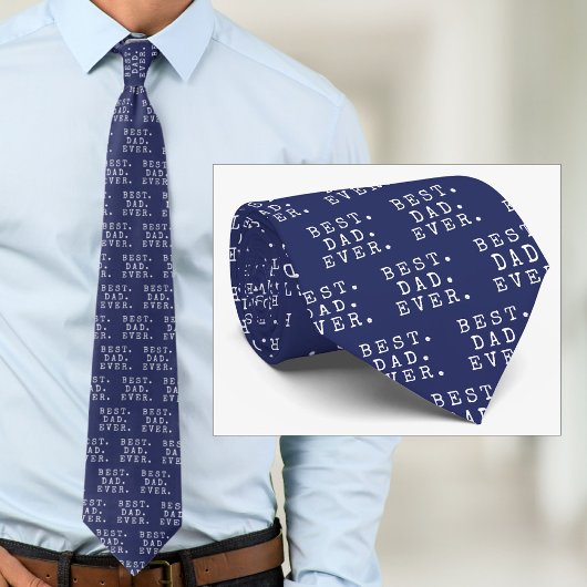 BEST VATER JE benutzerdefinierte Farbe Krawatte