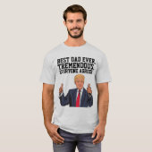 BEST VATER JE DONALD TRUMP-T - SHIRT (Vorne ganz)