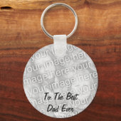 BEST VATER JE FOTO SCHLÜSSELANHÄNGER-VORLAGE SCHLÜSSELANHÄNGER (Vorderseite)