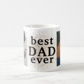 Best VATER je Gold Custom Multi Foto Tasse (Mittel)