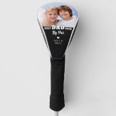 BEST VATER JE NACH PAR-Foto, benutzerdefinierte Fa Golf Headcover (Vorderseite)