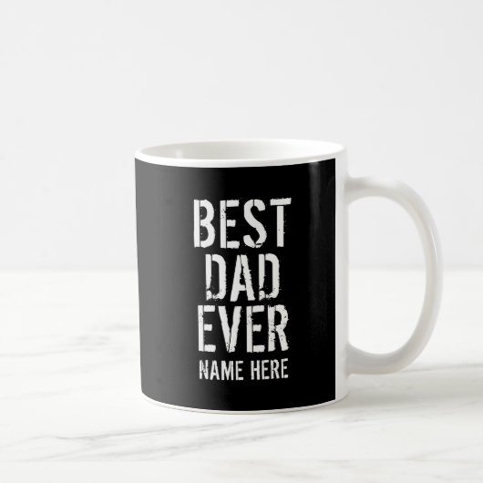 BEST VATER JE PERSONALISIEREN KAFFEETASSE (Rechts)
