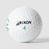 BEST VATER JE Personalisiert Monogramm Golfball (Logo)