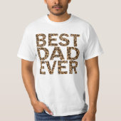 BEST VATER JE. T-Shirt (Vorderseite)