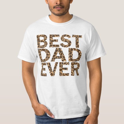 BEST VATER JE. T-Shirt (Vorderseite)