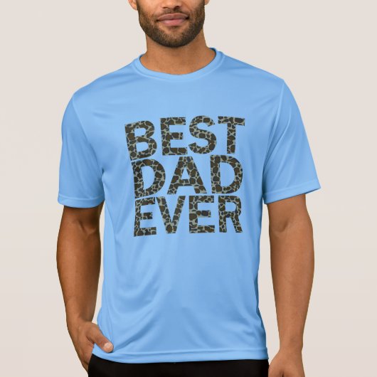 BEST VATER JE. T-Shirt (Vorderseite)