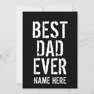 BEST VATER JE VATER DAY EINLADUNG
