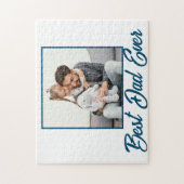Best Vater jemals Custom Vatertag Foto Puzzle (Vertikal)