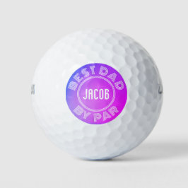 BEST VATER PAR Gradient Einfaches Design Golfball