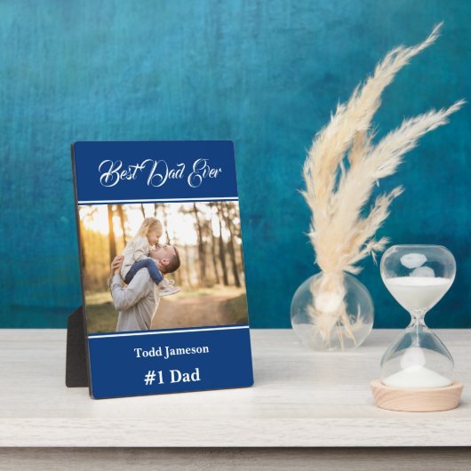 Best Vater Plaque Fotoplatte (Seite)