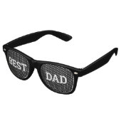 BEST VATER Retro Shades / Fun Party Sonnenbrille (Schrägansicht)