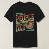 Best Vater Shirt, meine Lieblings-Leute nennen mic T-Shirt (Design vorne)