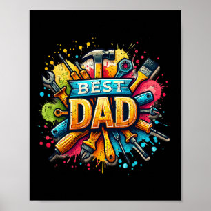 Best Vater Tools Handwerker Vater Daddy Father Vat Poster