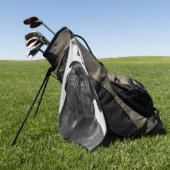 Best Vater Vater by Long Shot Mops Foto Ihr eigene Golfhandtuch (Gras)