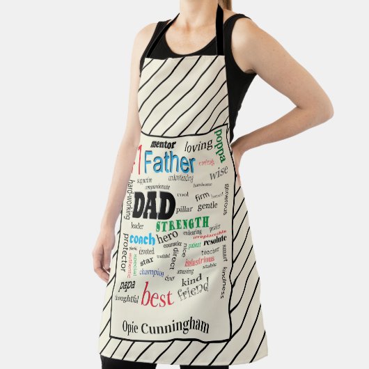 Best Vater Word Cloud Fabulous Epic Schürze (InSitu)