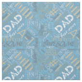 Best Vater Word Cloud ID263 Stoff (Muster)