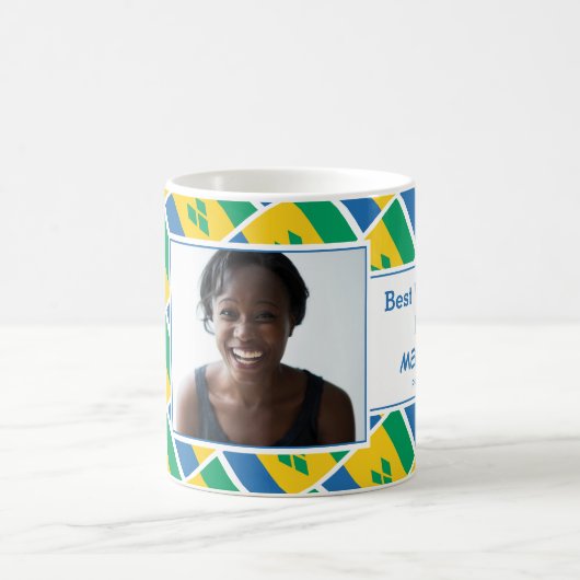 BEST VINCENTIAN MAMA Personalisiert ST VINCENTS Fo Kaffeetasse (Mittel)