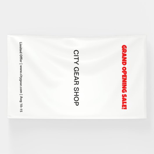 Best Vinyl Banners. Leer. Schwarz. Groß. Außenbere Banner (Horizontal)