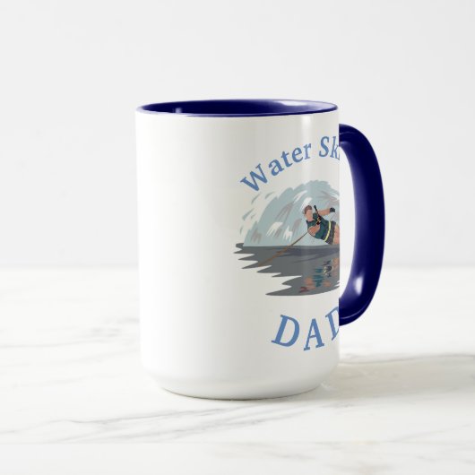 Best "Water Ski VATER" Ever! Der Kaffee des Vaters Tasse (VorderseiteRechts)