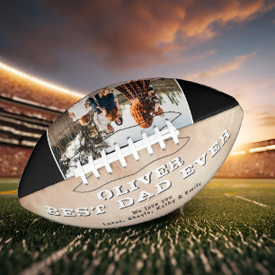 Best Watercolor Best Vater Vatertag Familie Foto Football