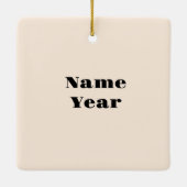 Best Weatherman Christmas Ornament (Rückseite)