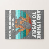 Best Welding Art Men Women Arc Welder Pipeliner II Puzzle (Horizontal)