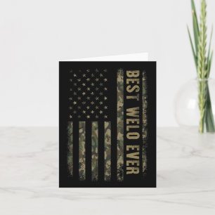 Best Welo je Camouflage American Flag Vater's D Karte