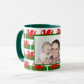 BEST WELSH MUM Custom Wales Flag Foto Tasse (Vorderseite Links)