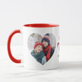 Best Wife Ever 2-Photo Custom Message Tasse (Links)