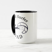 Best "WIND SURFER VATER" Ever! Der Kaffee des Vate Tasse (Vorderseite Links)