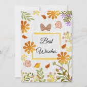 Best Wisches Karte (Vorderseite)