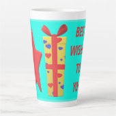 BEST WISHED BOWS GIFTS BONGS MILCHTASSE (Vorderseite)