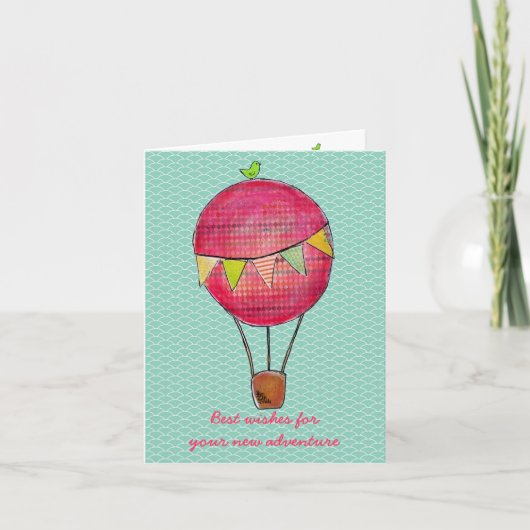 Best Wishes Travel Travelling Good Trip Greeting Karte (Vorderseite)