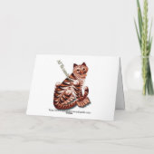 Best Wishes Wedding Card Karte (Rückseite)