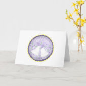 Best Wishes Wedding Card Karte (Gelbe Blume)