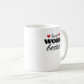 Best Work Bestie Classic Kaffeetasse (VorderseiteRechts)