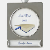 Best Writer Book Christmas Ornament (Vorderseite)