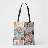 Best Yaya Ever Floral 4 Photo Collage Tasche (Vorderseite)