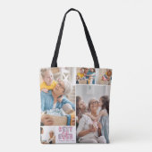 Best Yaya Ever Floral 4 Photo Collage Tasche (Rückseite)