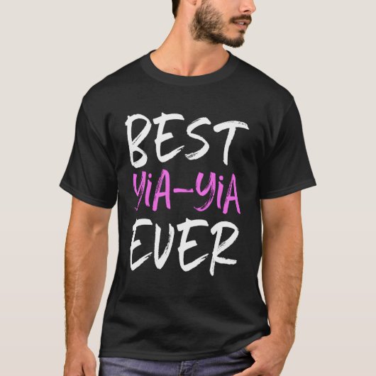 Best Yia-Yia-Ever Family Yiayia T-Shirt (Vorderseite)