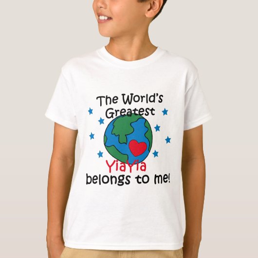 Best YiaYia gehört mir T-Shirt (Vorderseite)