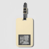 Best Yoga Teacher Ever Gepäckanhänger (Vorderseite Vertikal)