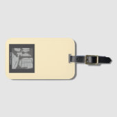 Best Yoga Teacher Ever Gepäckanhänger (Vorderseite (Horizontal))