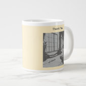 Best Yoga Teacher Ever Jumbo-Tasse (Vorderseite Rechts)