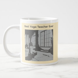 Best Yoga Teacher Ever Jumbo-Tasse