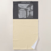 Best Yoga Teacher Ever Strandtuch (Vorderseite)