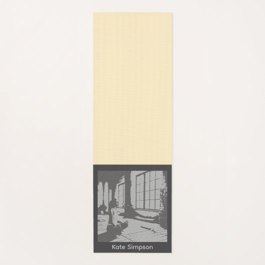 Best Yoga Teacher Ever Yogamatte (Vorderseite)