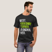 Best Yorkshire Terrier Grandma Ever Dog T-Shirt (Vorne ganz)